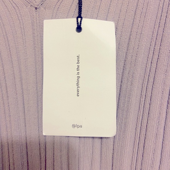 REVOLVE Delaire Button Off Midi Dress in Dusty Purple
LPA Size M - Picture 6 of 8